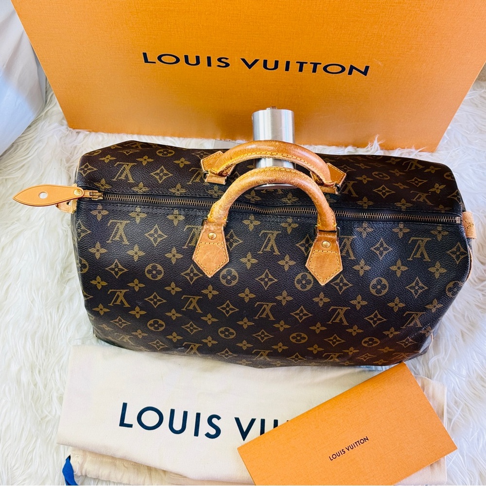 Auth Louis Vuitton speedy 40 Monogram Handbag